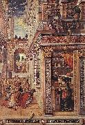 Carlo Crivelli Annunciation with St. Emidius oil on canvas